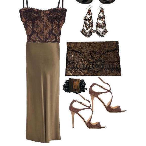 Gorgeous Earrings! Black/Amber/Multicolor Stones! - Picture 2 of 5